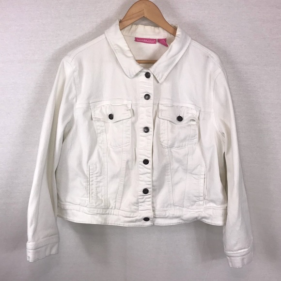 woman within jean jacket